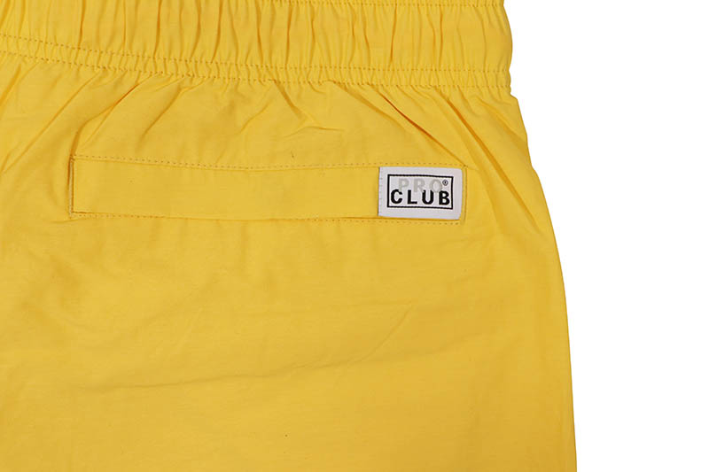 PRO CLUB COMFORT COTTON/NYLON SWIM SHORT (GOLD) 22PC0502
