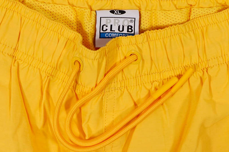 PRO CLUB COMFORT COTTON/NYLON SWIM SHORT (GOLD) 22PC0502