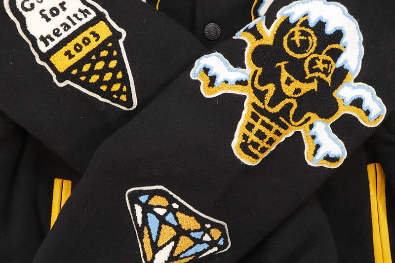 ICECREAM FLAP JACK JACKET (431-8401:BLACK) | すべての商品