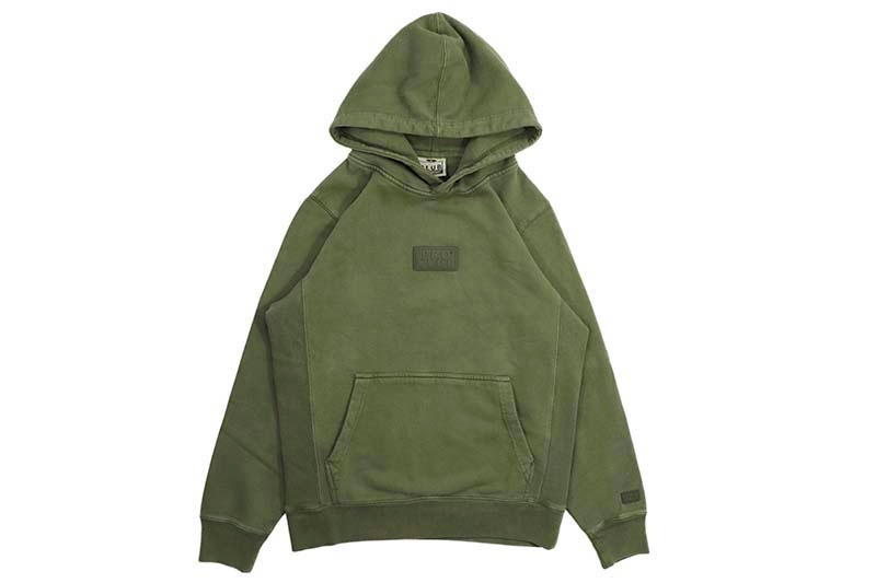 PRO CLUB HEAVYWEIGHT VINTAGE WASH PULLOVER (OLIVE) 44PC0101
