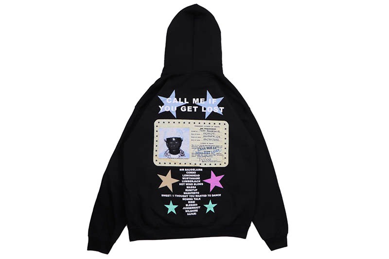 PORTRAITS TYLER HOODIE (BLACK)