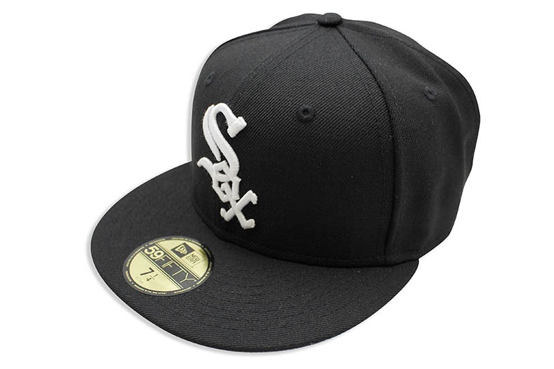 NEW ERA CHICAGO WHITE SOX 59FIFTY FITTED CAP (OLD AUTHENTIC/BLACK) 11458996