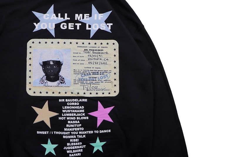 PORTRAITS TYLER HOODIE (BLACK)