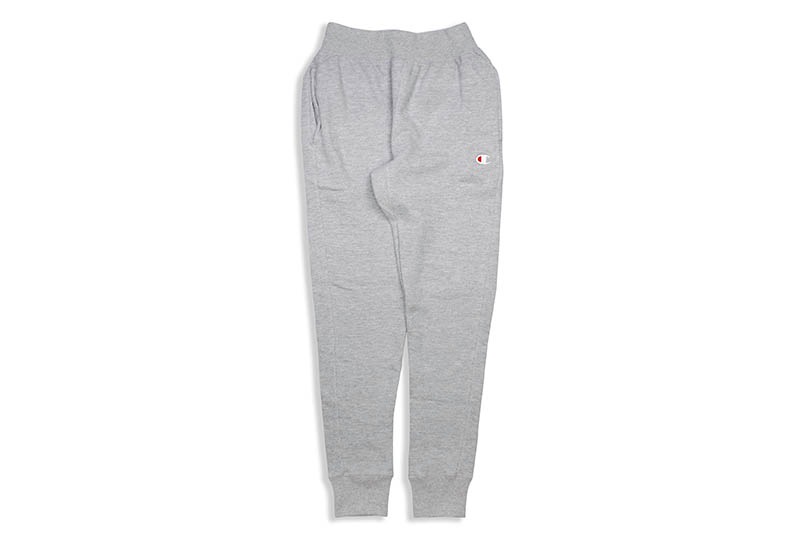 CHAMPION LIFE REVERSE WEAVE TRIM JOGGER PANTS (OXFORD GREY)