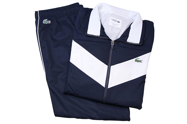 レア物　ラコステスポーツ　セットアップ　LACOSTE SPORTS LACOSTE SPORT TENNIS COLOR BLOCK TRACK SUIT SET-UP(WH7997 51/2HC