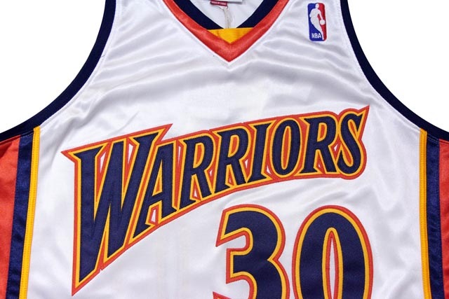 MITCHELL & NESS STEPHEN CURRY 09-10 NBA AUTHENTIC JERSEY(GOLDEN STATE WARRIOURS)