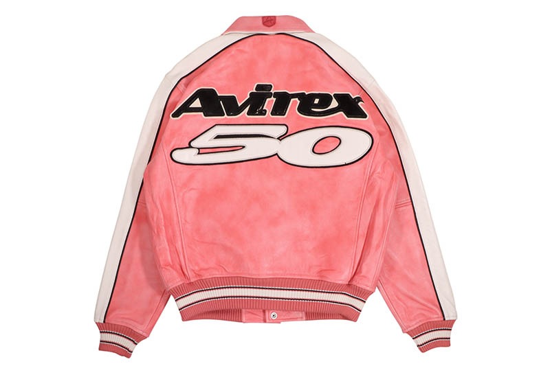 AVIREX X HELLSTAR JACKET (SALVAGE RED)