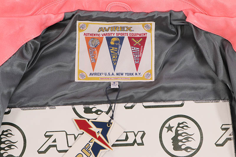 AVIREX X HELLSTAR JACKET (SALVAGE RED)