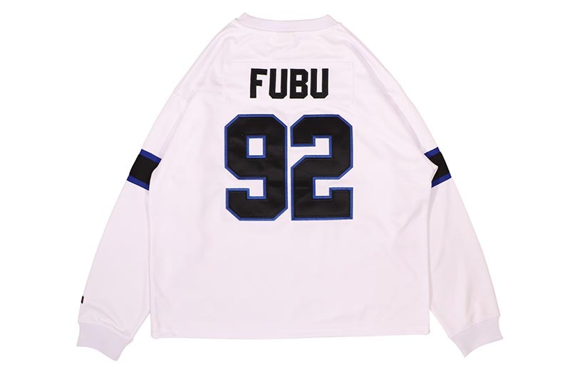 FUBU FOOTBALL SHIRTS (FAM-61706:WHITE)