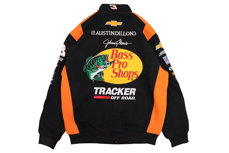 JH Design AUSTIN DILLON BASS PRO NASCAR TWILL JACKET (AD0303BP25