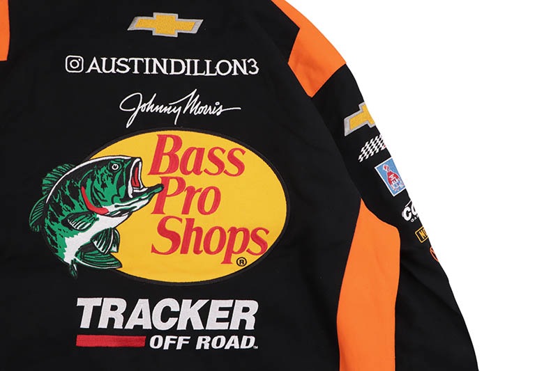 JH Design AUSTIN DILLON BASS PRO NASCAR TWILL JACKET (AD0303BP25