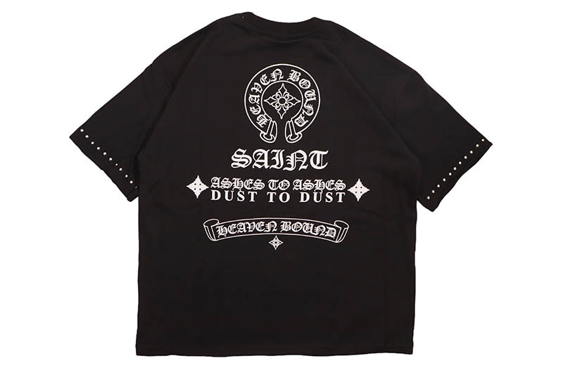 RARE COMMON SAINT DUST TO DUST T-SHIRT (VMTS-2565:BLACK)