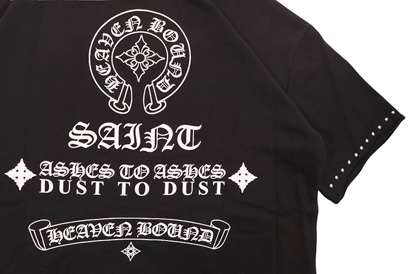 RARE COMMON SAINT DUST TO DUST T-SHIRT (VMTS-2565:BLACK)