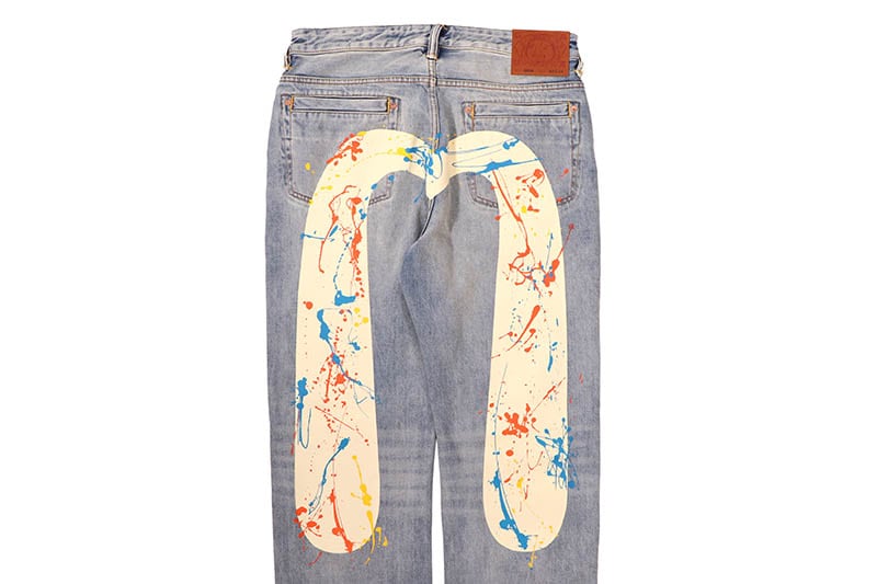 EVISU SPLASH DAICOCK JEANS #2020 (2ESHTM6JE105220DN:INDIGO)