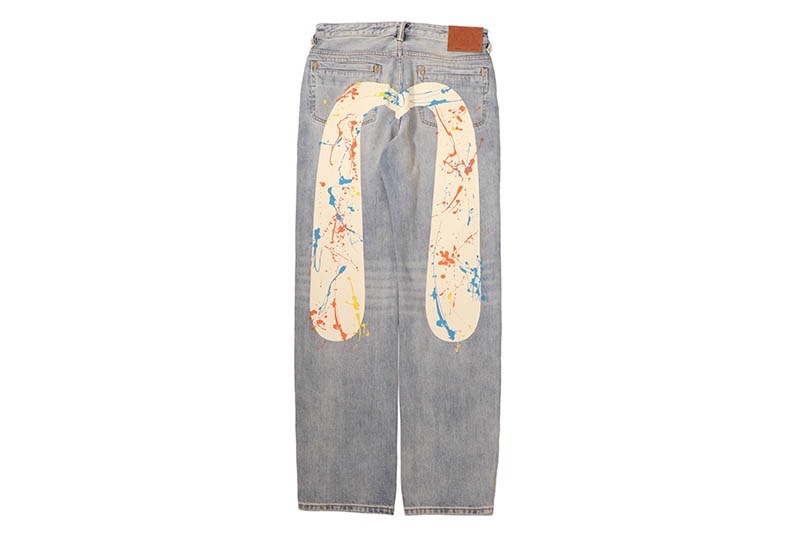 EVISU SPLASH DAICOCK JEANS #2020 (2ESHTM6JE105220DN:INDIGO)