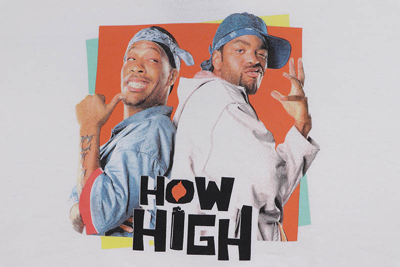 HOW HIGH GRAPHIC HOODIE (WHITE)