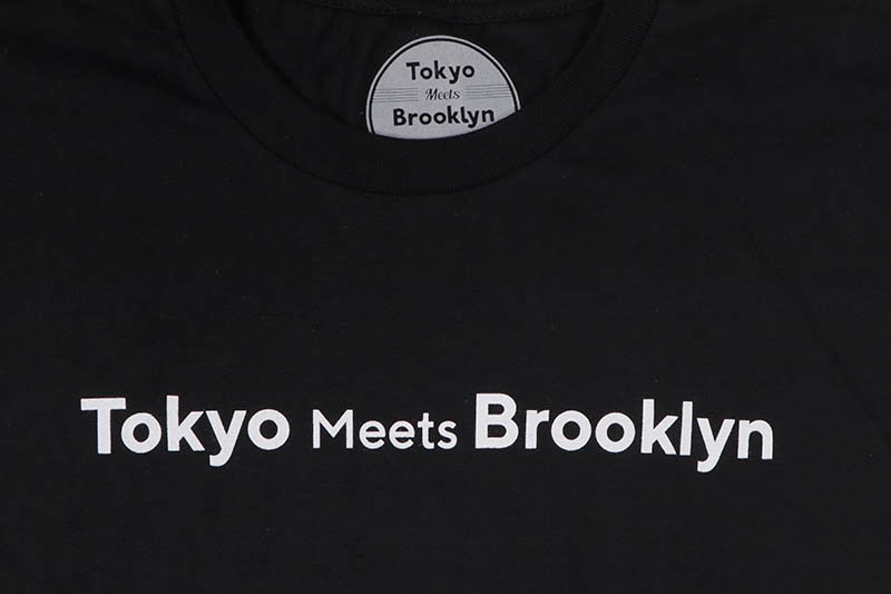 TOKYO MEETS BROOKLYN T-SHIRTS (BLACK)