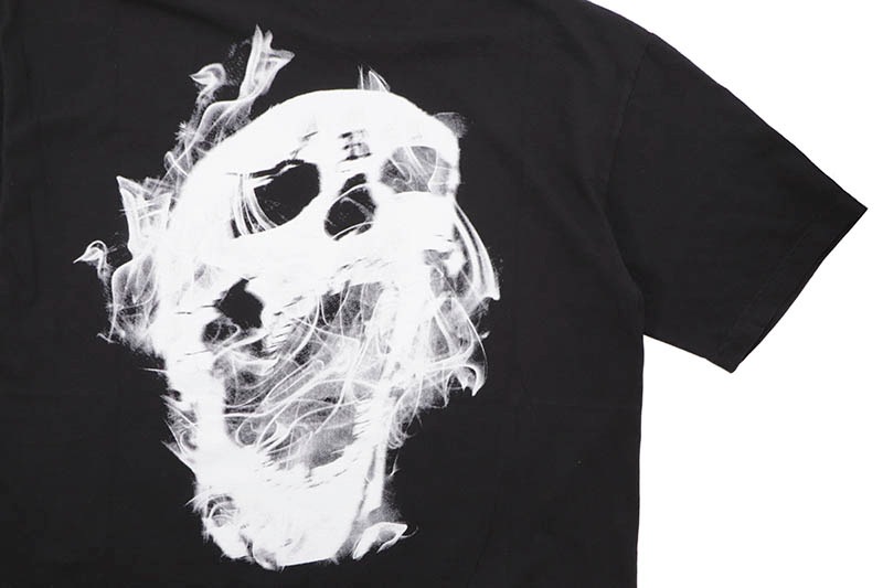 Tシャツ・カットソー Revenge Lightning Smoke Tee REVENGE SMOKE LIGHTNING LOGO TEE (BLACK) | Brand,M-R,REVENGE