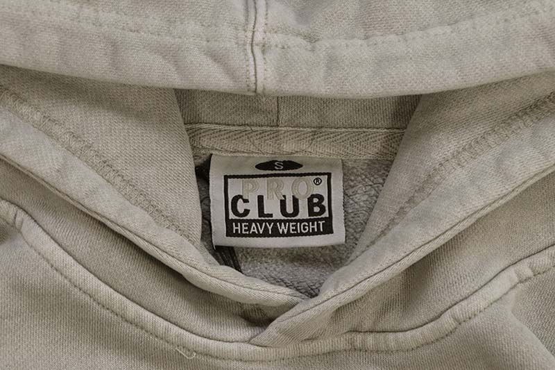 PRO CLUB HEAVYWEIGHT VINTAGE WASH PULLOVER (SILVER) 44PC0101