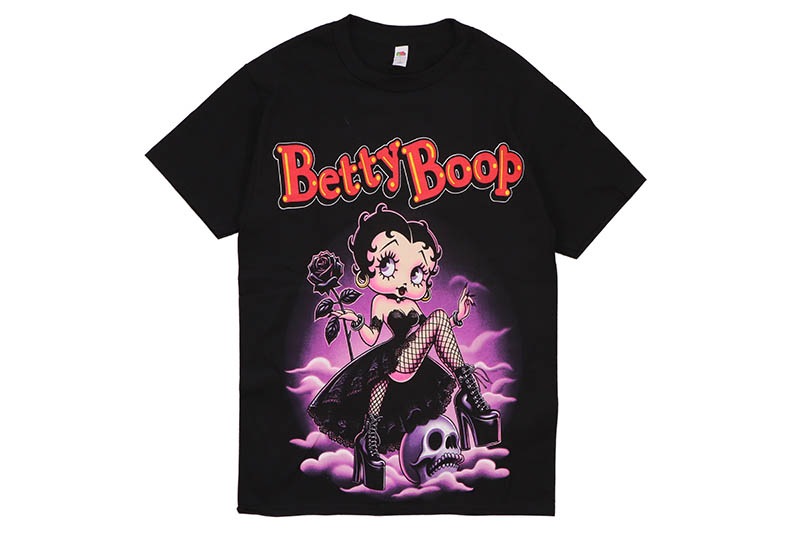 HOUSE OF TEES BETTY BOOP GRAPHIC T-SHIRT #2 (BLACK)