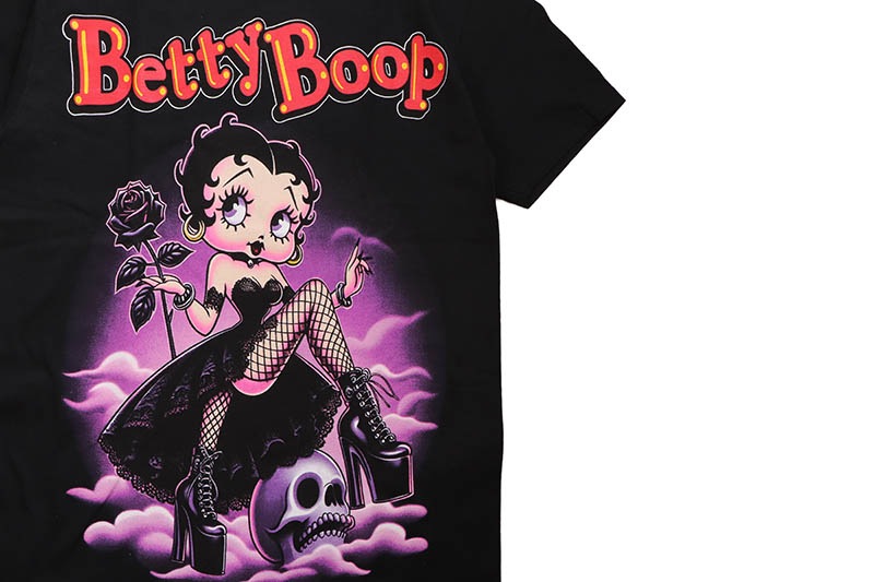 HOUSE OF TEES BETTY BOOP GRAPHIC T-SHIRT #2 (BLACK)