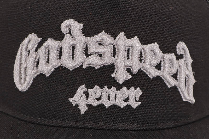 GODSPEED GS FOREVER TRUCKER HAT (BLACK/3M REFLECTIVE)