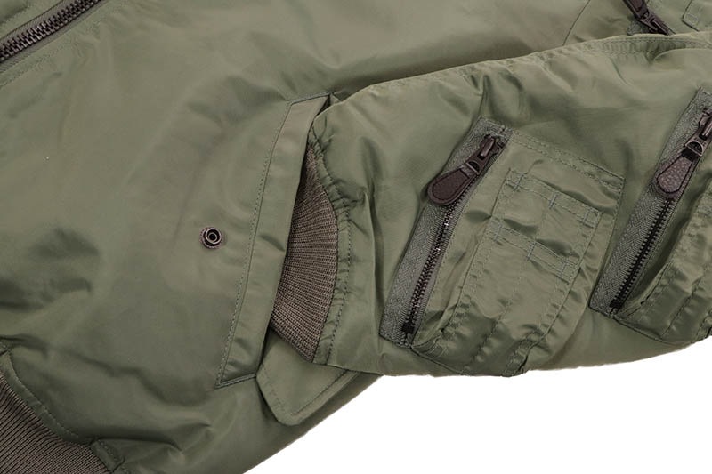 AVIREX BIG MA-1 JACKET (783-5252018-401:SAGE)