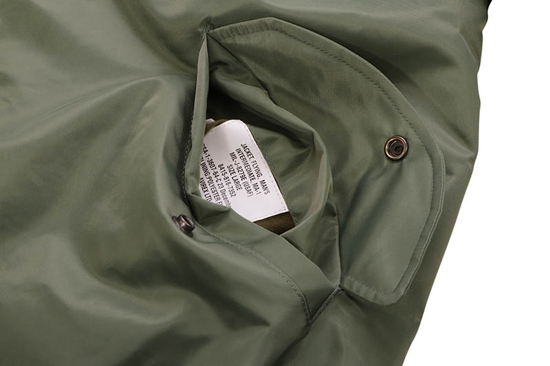 AVIREX BIG MA-1 JACKET (783-5252018-401:SAGE)