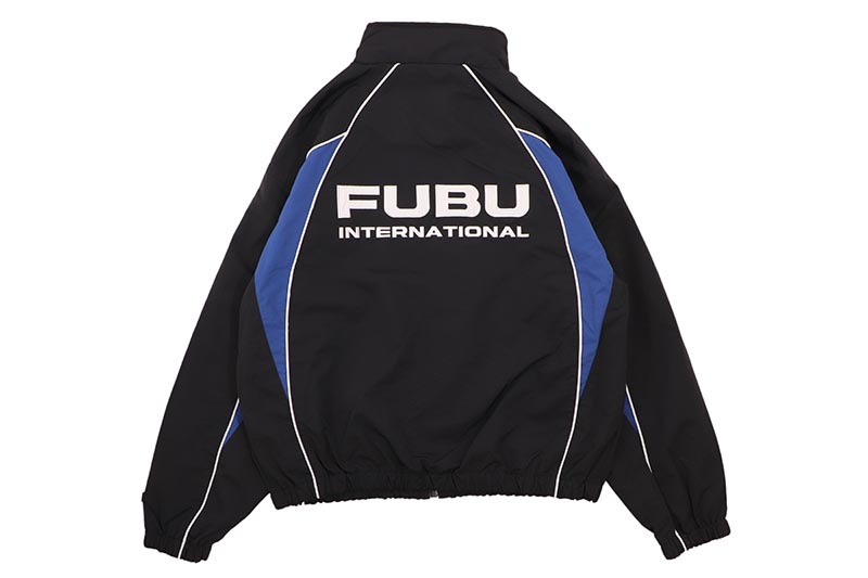 FUBU TRACK JACKET (FAM-61300:BLACK)