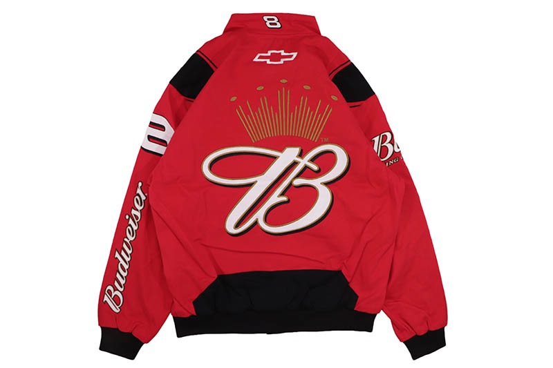 JH Design DALE EARNHARDT JR. BUDWEISER NASCAR TWILL JACKET