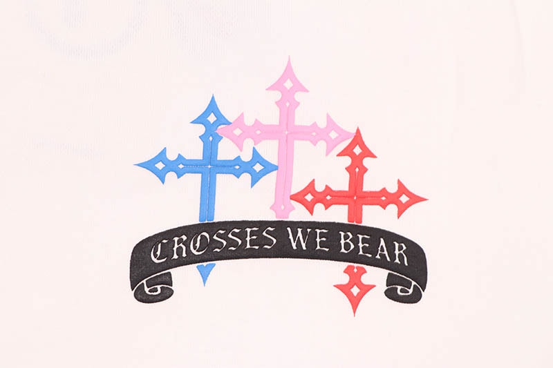 RARE COMMON BEAR CROSSES T-SHIRT (VMTS-2564:WHITE)