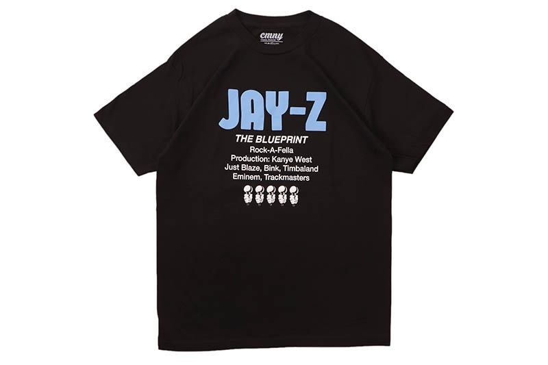 CLASSIC MATERIAL NY THE SOURCE (THE BLUEPRINT) T-SHIRTS (BLACK)