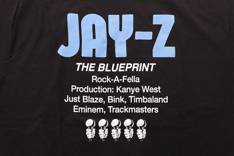 CLASSIC MATERIAL NY THE SOURCE (THE BLUEPRINT) T-SHIRTS (BLACK)
