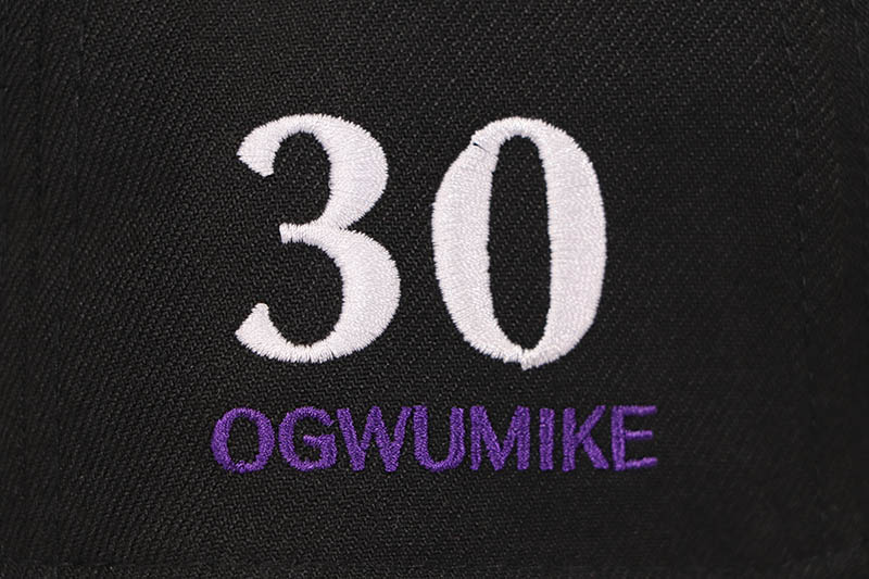 NEW ERA LOS ANGELES SPARKS 9FORTY AF ADJUSTABLE CAP (NNEKA OGWUMIKE 30 SIDE PATCH/PINK UNDER VISOR/BLACK)