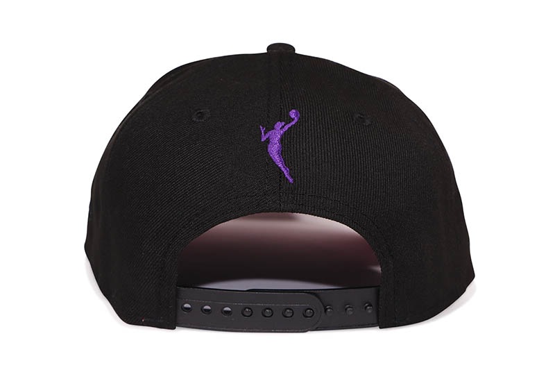 NEW ERA LOS ANGELES SPARKS 9FORTY AF ADJUSTABLE CAP (NNEKA OGWUMIKE 30 SIDE PATCH/PINK UNDER VISOR/BLACK)