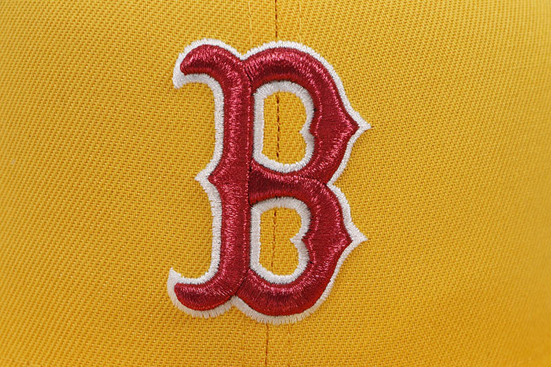 NEW ERA BOSTON RED SOX 59FIFTY FITTED CAP (1999 ALL STAR GAME SIDE PATCH/GREY UNDER VISOR/A GOLD)