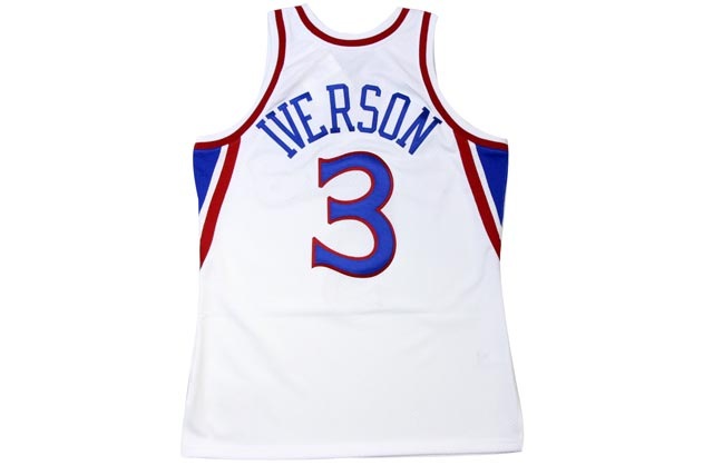 MITCHELL & NESS ALLEN IVERSON 96-97 NBA AUTHENTIC JERSEY