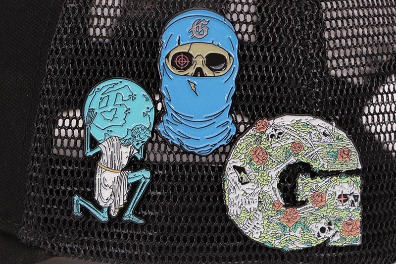 GODSPEED GS FOREVER TRUCKER HAT (HAWAIIAN)