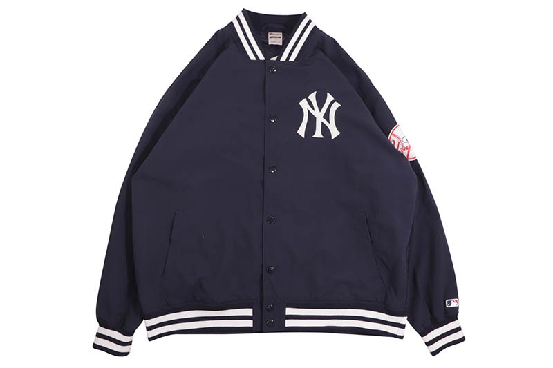 FANATICS NEW YORK YANKEES MLB STANDARD LOGO JACKET (ML2325FW0001:NAVY)