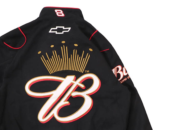 JH Design DALE EARNHARDT JR. BUDWEISER NASCAR TWILL JACKET