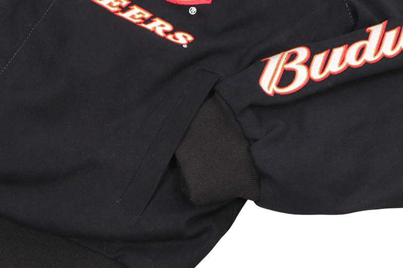 JH Design DALE EARNHARDT JR. BUDWEISER NASCAR TWILL JACKET