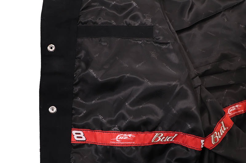 JH Design DALE EARNHARDT JR. BUDWEISER NASCAR TWILL JACKET