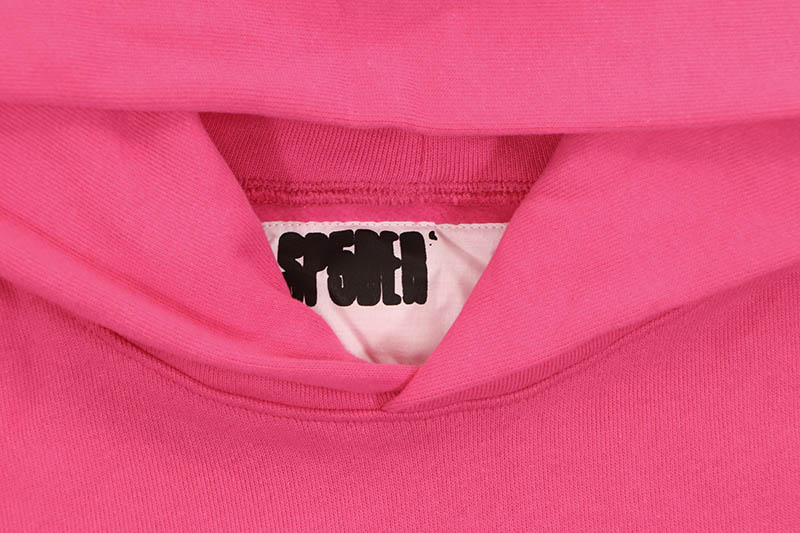 SP5DER WAIT RHINESTONE HOODIE (PINK) | Brand,S-Z,SP5DER