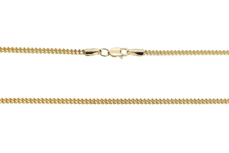 10K FRANCO CHAIN 18INCH | Category,ACCESSORIES,GOLD JEWELRY
