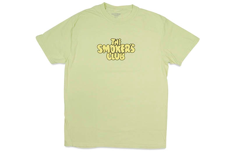 THE SMOKER'S CLUB STACKED BUBBLE LOGO FLIP TEE (MINT)