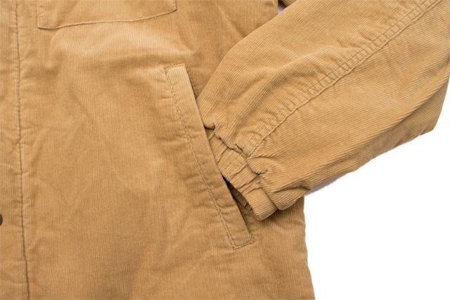 LEVI'S CORDUROY SHERPA LINED TRUCKER JACKET (LM8RC530:TAN)