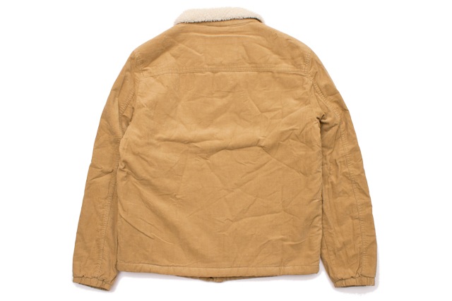 LEVI'S CORDUROY SHERPA LINED TRUCKER JACKET (LM8RC530:TAN)