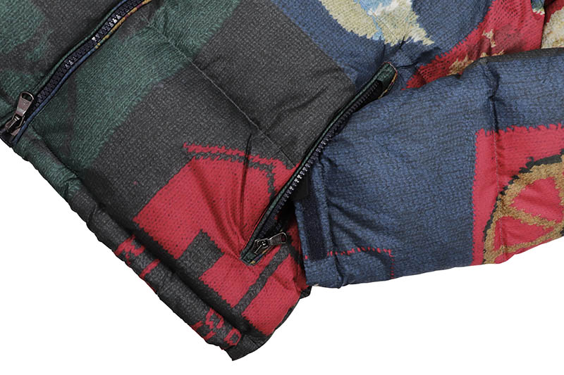 POLO RALPH LAUREN WATER REPELLENT PATCHWORK DOWN JACKET (MULTI)