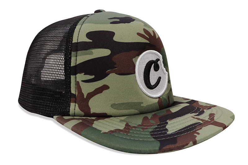COOKIES C-BITE TRUCKER HAT (CAMO/WHITE) CM234XTH09