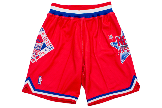 MITCHELL & NESS AUTHENTIC SHORTS (NBA ALL-STAR WEST/1991/RED)